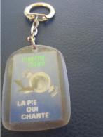 Porte-Clé Publicitaire Ancien/ Confiserie / " La Pie Qui Chante " / Menthe Claire / Vers 1960-1970                POC655 - Llaveros