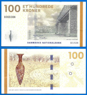 Danemark 100 Couronnes 2009 Pont Bridge Kroner Que Prix + Port Banknote Danmarks Danmark Paypal Bitcoin OK - Dinamarca