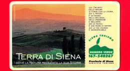 VIACARD - Pubblicitarie - Terra Di Siena - Tramonto - Tessera N. 317 - 50.000 - Pub - 06.1998 - Sonstige & Ohne Zuordnung