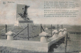 HISTOIRE - Waterloo - Monument Français - Une Colombe Tenant Un Sceptre - Carte Postale Ancienne - History