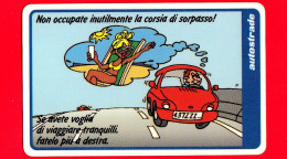 VIACARD - Serie Sicurezza 1998 - Sicurezza Sulle Strade - Non Occupate - Tessera N. 327 - 50.000 - Pub - 04.1998 - Autres & Non Classés