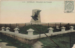 BELGIQUE - Waterloo - Monument Des Français - Colorisé - Carte Postale Ancienne - Waterloo