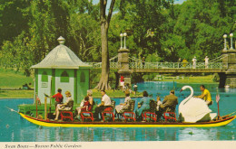 Swan Boats, Boston Public Gardens, Boston, Massachusetts - Boston