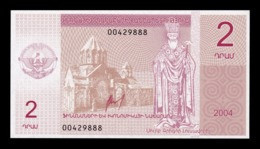 Nagorno Karabakh Armenia 2 Dram 2004 Sc Unc - Nagorny Karabach