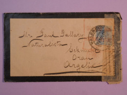 DC3 ESPAGNE   BELLE LETTRE  CENSUREE  RARE 1916  POUR ORAN ALGERIE  ++ AFFRANCH. INTERESSANT++ - Storia Postale