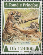 Sao Tome E Principe 7273 (kompl. Ausgabe) Postfrisch 2017 Tiger - Sao Tome En Principe