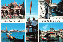 ITALIE -  Venezia - Multivues - Colorisé - Carte Postale Ancienne - Venezia (Venedig)