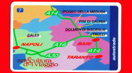 VIACARD - Serie Arte E Cultura Del Viaggio - Cartina D'insieme 7/7 -  Tessera N. 534 - 50.000 - Pub - 07.1999 - Sonstige & Ohne Zuordnung