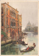 ARTS - Peintures Et Tableaux - Venezia - Canal Grande Palazzo Franchetti - Carte Postale Ancienne - Malerei & Gemälde