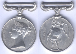 Médaille De La Guerre De Crimée 1854 - En Argent - Before 1871