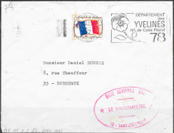 Base Aérienne 272  78-Saint-Cyr-l'Ecole / Le Vaguemestre  Flamme O= 78 St Cyr L'Ecole 5-4 1971 - Militärische Luftpost
