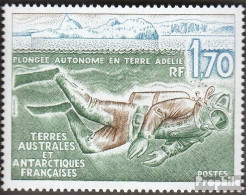 Französ. Gebiete Antarktis 250 (kompl.Ausg.) Postfrisch 1989 Tauchen Bei Adélieland - Neufs