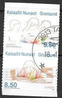 Groënland 2010, N° 535/536 Adhésifs Oblitérés Europa Livres Pour Enfants - Used Stamps