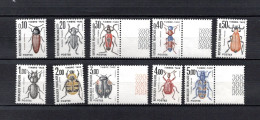 Collection De 10 Timbres Taxes - Neufs ** - Insectes - 1960-... Ungebraucht