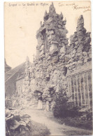CP - Crupet - La Grotte & L'Eglise - 1909 - Assesse
