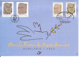 BELGIUM  -   1999  NOBEL PRIZE-  JOINT ISSUE BELGIË/zweden  - See Scan - 1999-2010