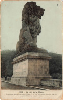 PHOTOGRAPHIE - Le Lion De La Gileppe - Colorisé - Carte Postale Ancienne - Fotografie