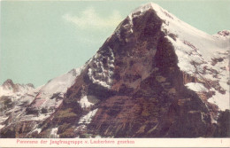 CP - Panorama Der Jungfraugruppe V. Leberhorn Gesehen - Horn