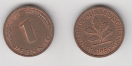 1 PFENNIG 1985 D - 1 Pfennig