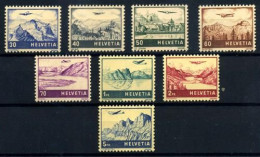 Suiza (aéreos) Nº 27/34. Año 1941 - Neufs