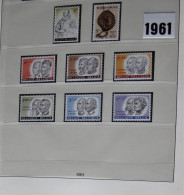 ANNEE  1961    COMPLETE  ET    NEUVE  ** MNH  (  COB  :   44,00 €  ) - Full Years