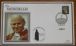 Pope John Paul II In Memoriam Benham Cover Westminster Cathedral 2 April 2005 - Covers & Documents