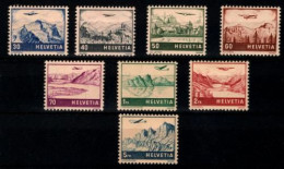 Suiza (aéreos) Nº 27/34. - Unused Stamps