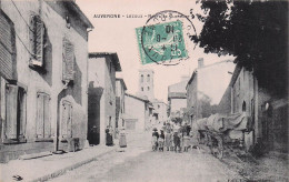 Lezoux  -  Route De Clermont  -   CPA °J - Lezoux