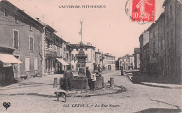 Lezoux  -  La Rue Neuve  -   CPA °J - Lezoux