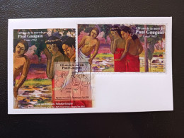 Polynesia 2023 Polynesie French TAHITI 120 Years Death Paul Gauguin 1903 Painter 1v FDC PJ - Unused Stamps