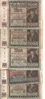 ALLEMAGNE 5000 MARK 1922 VF P 81 ( 5 Billets ) - 5.000 Mark