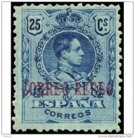 ES294SASF-L4243TESPAEREO.España.Spain. Espagne.REY ALFONSO Xlll.MEDALLON .AEREO.1920.(Ed 294N**)  S/  Charnela - Unused Stamps