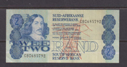 SOUTH AFRICA - 1993-98 2 Rand Circulated Banknote As Scans - Suráfrica