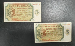 ESPAÑA. AÑO 1938. 5 PTAS 10 DE AGOSTO DE 1938 SERIE D, SIN CIRCULAR. - 5 Pesetas