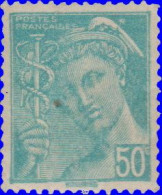 France 1942. ~ YT 549* - 50 C. Mercure - 1938-42 Mercurio