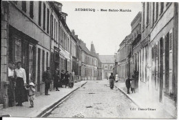 62 AUDRUICQ - Rue Saint Martin - Animée - Audruicq