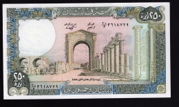 250 Livres Year 1988 P67 UNC - Liban