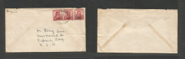 PHILIPPINES. 1939 (14 Apr) Baguio Mountains - USA, Oakland. Multifkd Env At 6c Rate, Rolling Cds. VF Origin. - Philippines