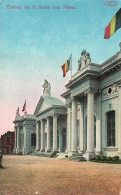 PHOTOGRAPHIE - Entrée De La Salle Des Fêtes - Colorisé - Carte Postale Ancienne - Fotografie