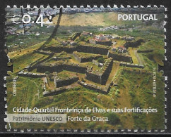 Portugal – 2014 Elvas Fortress 0,42 Used Souvenir Sheet Stamp - Used Stamps