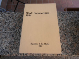 SAN MARINO - Studi Sammarinesi - 1984 - Geschichte, Biographie, Philosophie