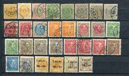 Iceland 1882-1904. Clearance Sale - 30 Stamps - All Used (except 'I GILDI') - Collections, Lots & Séries