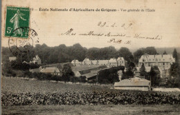 CPA Ecole Nationale D'Agriculture De Grignon Vue Générale De L'école - Grignon