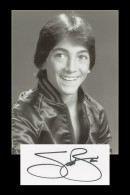 Scott Baio - Acteur Américain - Happy Days - Carte Signée + Photo - 80s - Schauspieler Und Komiker