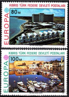 TURKISH CYPRUS 1977 EUROPA: Landscapes. Complete Set, MNH - 1977