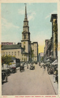 Park Street Church And Tremont Street, Boston - Boston