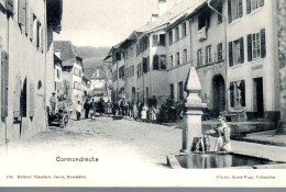 CORMONDRECHE  -  Vue Intérieure   -  Fontaine  -  Animation - Cormondrèche