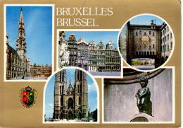 Bruxelles Brussel 5 Vues - Panoramische Zichten, Meerdere Zichten