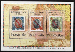 Islande Bloc N°14** Neuf Sans Charnières  TB Cote 2012 : 9.00€ - Blocks & Kleinbögen