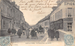 27-PACY-SUR-EURE- LA GRANDE RUE DE BOUDEVILLE - Pacy-sur-Eure